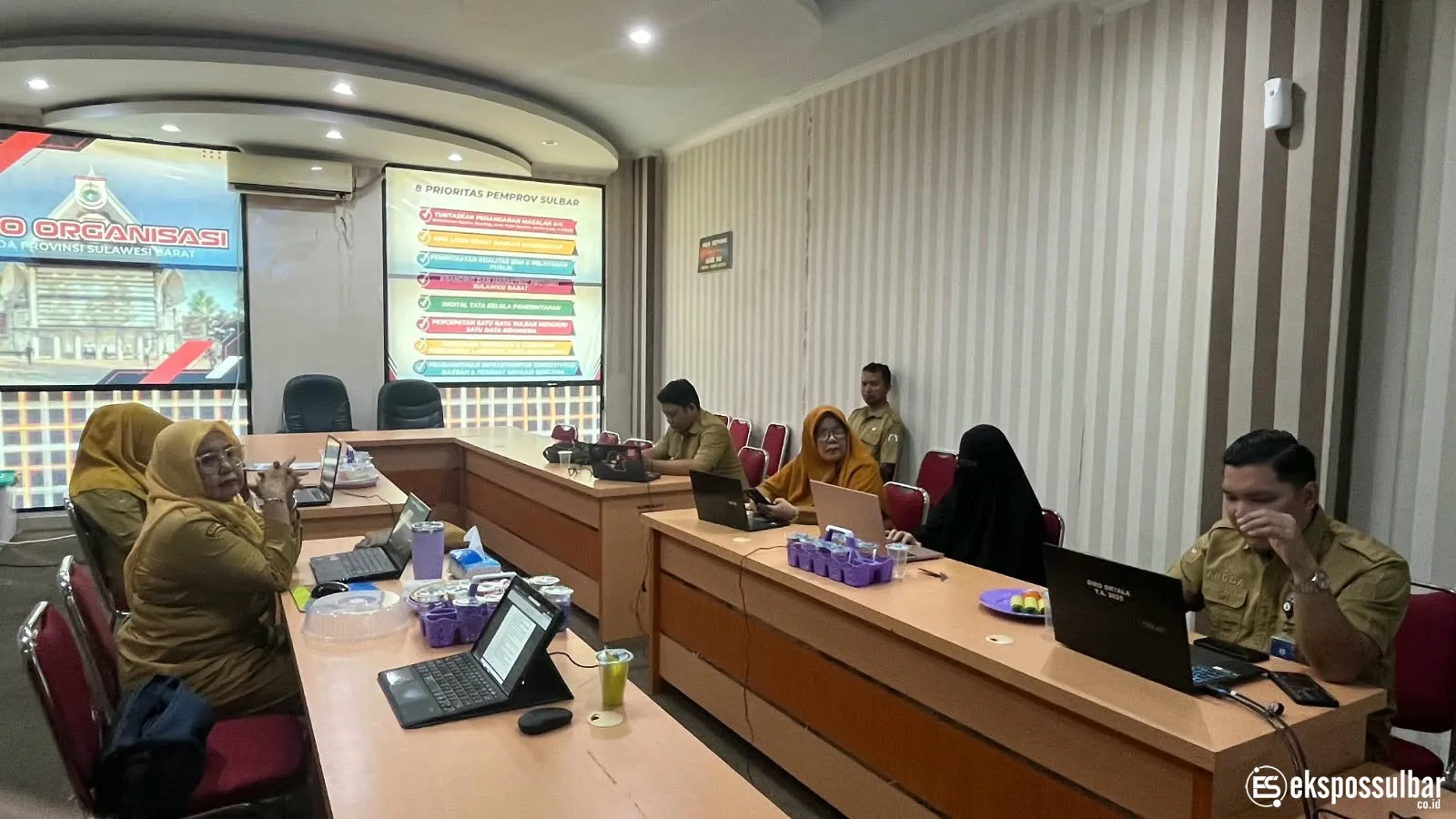 Biro Organisasi Setda Sulbar Matangkan Rencana Aksi Reformasi Birokrasi