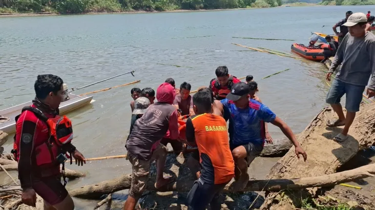 Dua Korban Tenggelam di Sungai Karana Mamuju Ditemukan dalam Kondisi MD