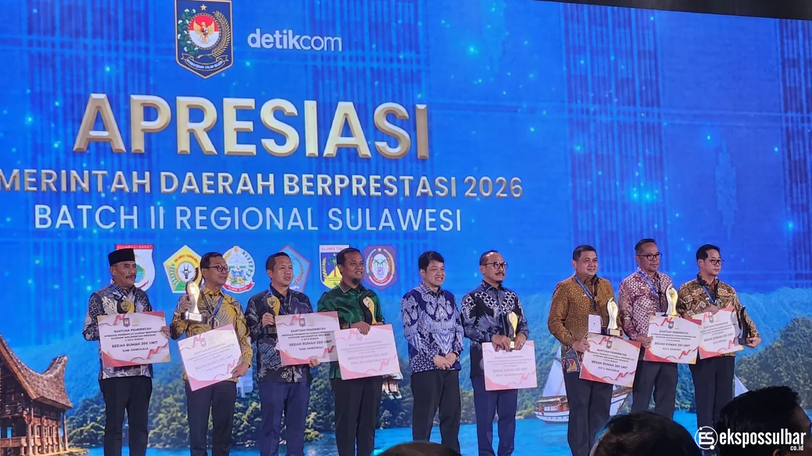 Berhasil Dorong Perumahan Nasional, Pemprov Sulbar Sabet Terbaik 2 Program 3 Juta Rumah