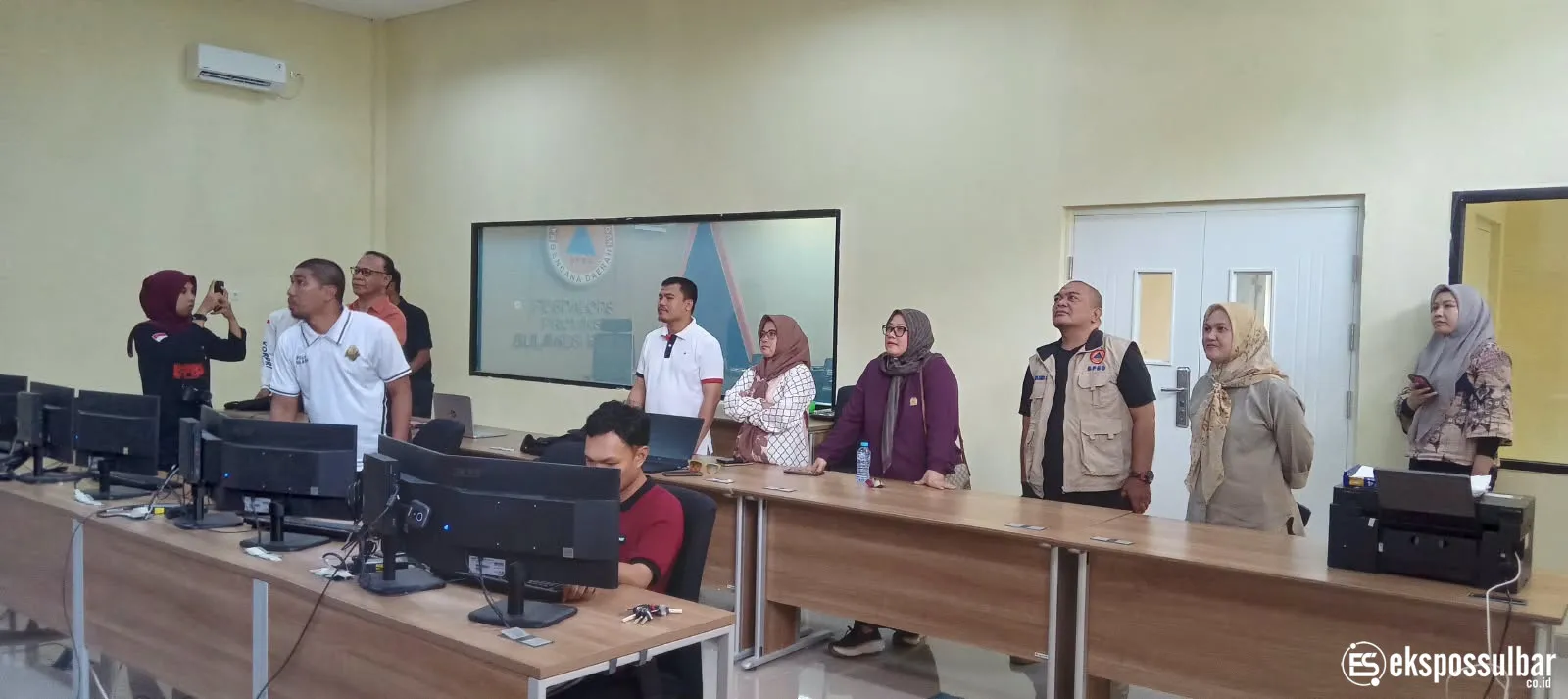 Ketua DPRD dan Sekda Mamuju Tengah Kunjungi Command Center Pusdalops BPBD Sulbar, Perkuat Koordinasi Penanggulangan Bencana