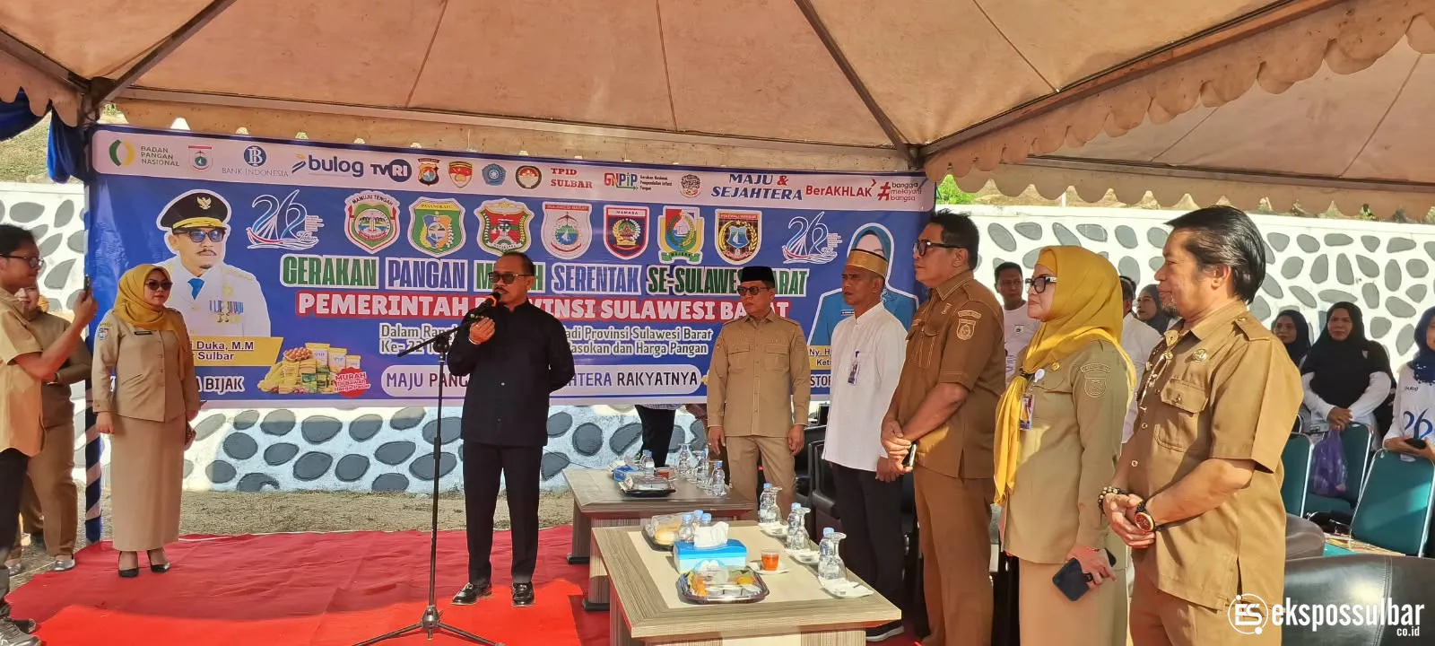 Sambut HUT ke-22 Sulbar, Gubernur Suhardi Duka Dorong Akses Pangan Terjangkau melalui GPM Serentak