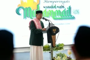 Menag Nasaruddin Umar Bawakan Hikmah Maulid di Sulbar, Gubernur Suhardi Duka Berharap Doa Bawa Kesejahteraan