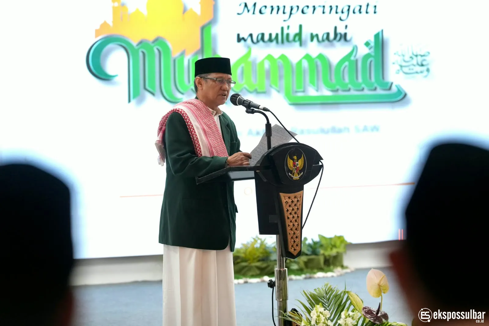 Menag Nasaruddin Umar Bawakan Hikmah Maulid di Sulbar, Gubernur Suhardi Duka Berharap Doa Bawa Kesejahteraan