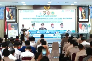 Kesbangpol Sulbar Fasilitasi Dialog Pencegahan IRET, Gubernur Tekankan Pemahaman 4 Pilar Kebangsaan bagi Generasi Muda