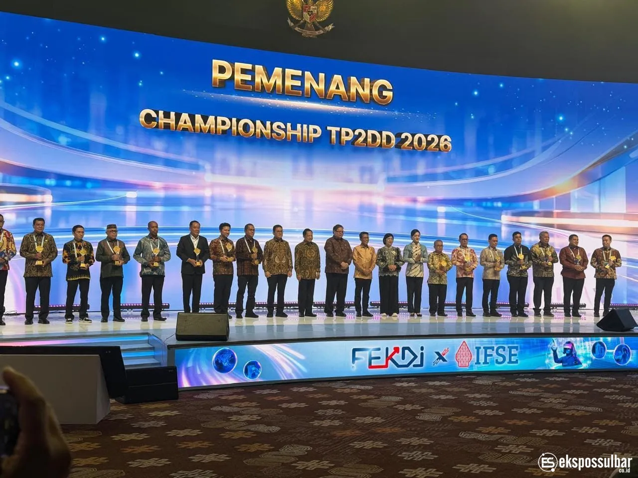 Sulbar Terbaik I TP2DD dan Terbaik II TPID Regional Sulawesi