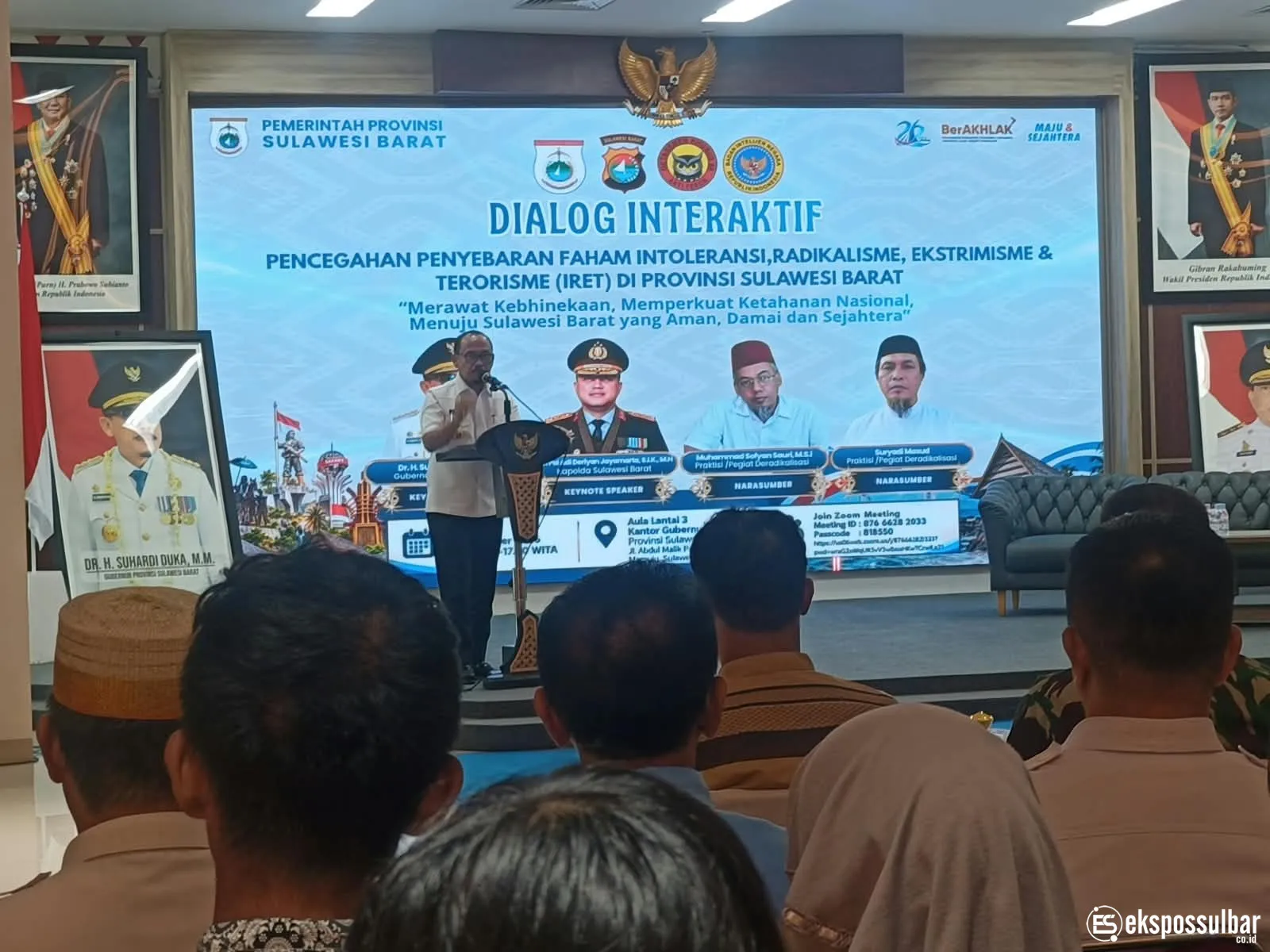 Perkuat Toleransi dan Kebhinekaan, Dinas Pangan Sulbar Komitmen Dukung Pencegahan IRET