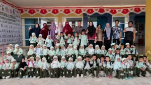 Bangun Budaya Literasi Sejak Usia Dini, Perpusip Sulbar Terima Kunjungan TK Integral Al-Furqon Hidayatullah