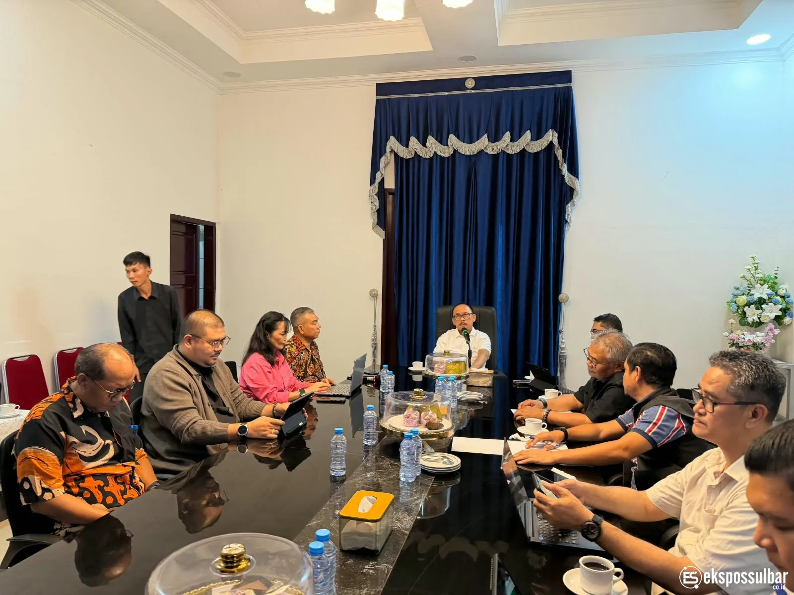 DPMPTSP Sulbar Paparkan RKA 2027 di Hadapan Gubernur Suhardi Duka