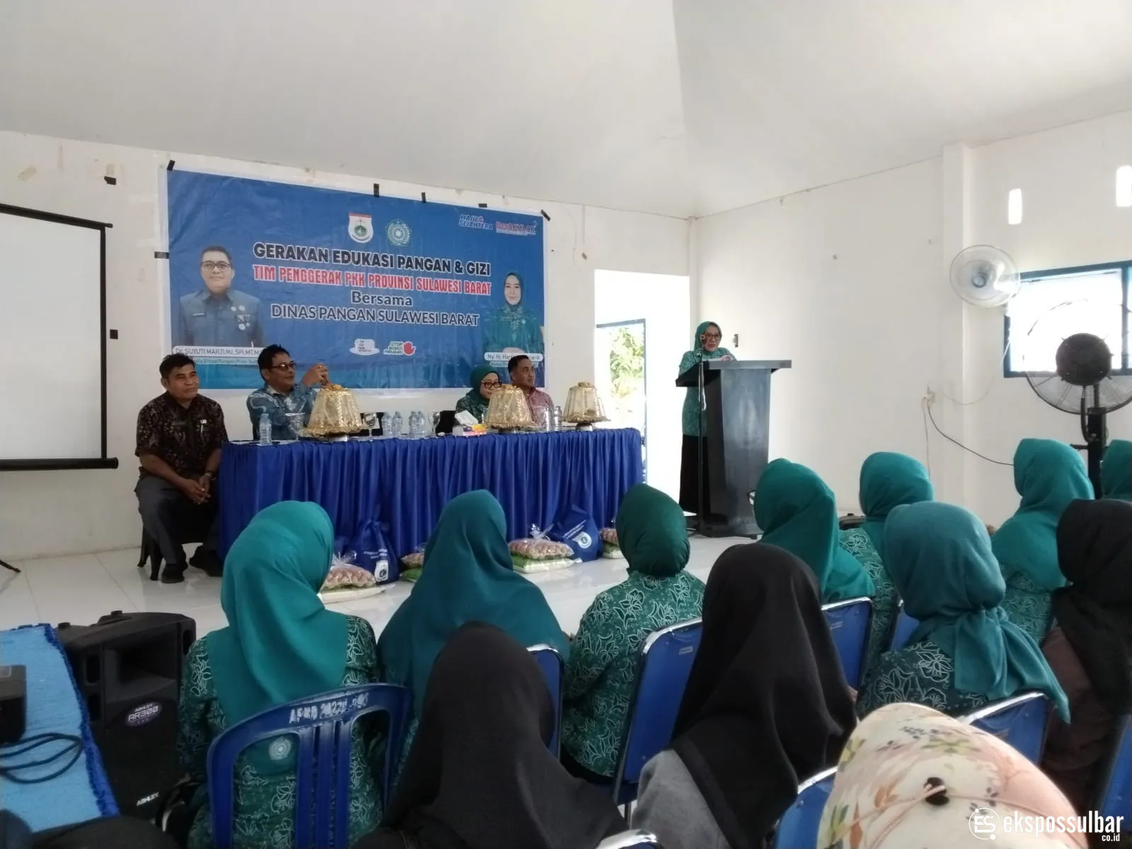 Dinas Pangan dan TP-PKK Sulbar Gelar Gerakan Edukasi Pangan dan Gizi di Simboro