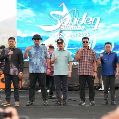Buka Sandeq Silumba 2026 di Majene, Gubernur SDK: Sandeq Adalah Jati Diri Orang Mandar