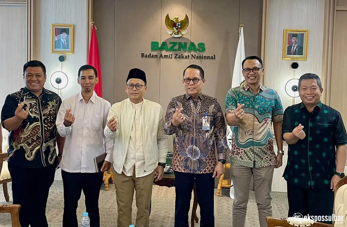 Badan Penghubung Sulbar Dampingi Sekretaris Daerah dalam Kunjungan ke BAZNAS RI