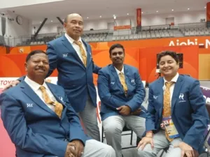 Muhammad Sabir Asal Sulbar Dipercaya Jadi Salah Satu Wasit di Asian Games Aichi Nagoya Japan