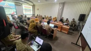 Perkuat Kualitas Perencanaan, Dinas Pangan Sulbar Ikuti Rapat Tindak Lanjut Evaluasi SAKIP Terkait Pohon Kinerja