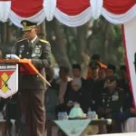 Danrem 142/Tatag Pimpin Upacara HUT Ke-81 TNI, Teguhkan Semangat TNI Kuat Bersama Rakyat