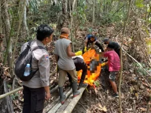 Petani 75 Tahun Ditemukan Tewas di Tengah Kebun, Polres Polman Olah TKP