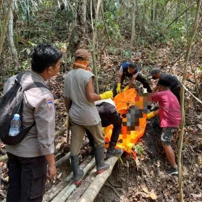 Petani 75 Tahun Ditemukan Tewas di Tengah Kebun, Polres Polman Olah TKP