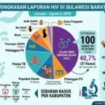 Januari-Agustus 2026 Ditemukan 100 Kasus HIV di Sulbar, 40,7 Persen Karena Hubungan Seks Sesama Pria