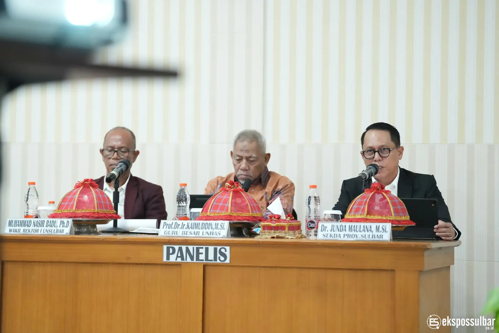 Junda Maulana Soroti Hilirisasi hingga Deforestasi dalam Uji Calon Dekan Fapertahut Unsulbar