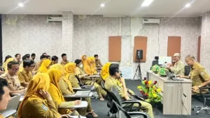 Pengelola Kepegawaian Pemprov Sulbar Ikuti Sosialisasi Perpanjangan PPPK Paruh Waktu dan Validasi Data ASN