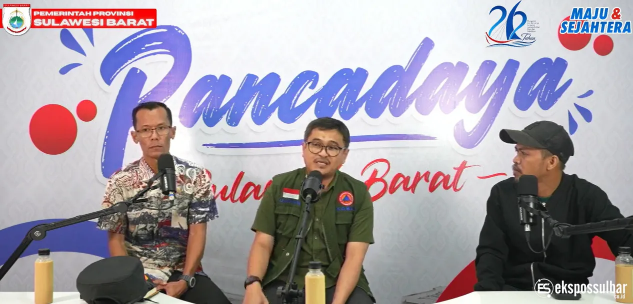 BPBD Sulbar Bahas Penanganan Karhutla melalui Live Streaming Pemprov Sulbar