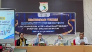 DKPPKB Sulbar Perkuat Tata Kelola Labkesmas Menuju Penerapan BLUD