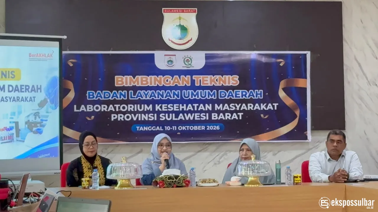 DKPPKB Sulbar Perkuat Tata Kelola Labkesmas Menuju Penerapan BLUD