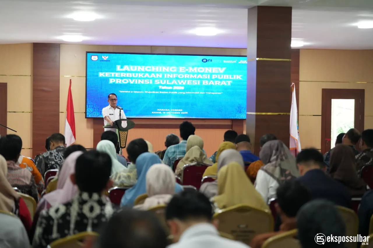 E-Monev Keterbukaan Informasi Diluncurkan, KI Sulbar Kolaborasi Pemprov Siapkan Evaluasi Badan Layanan Publik
