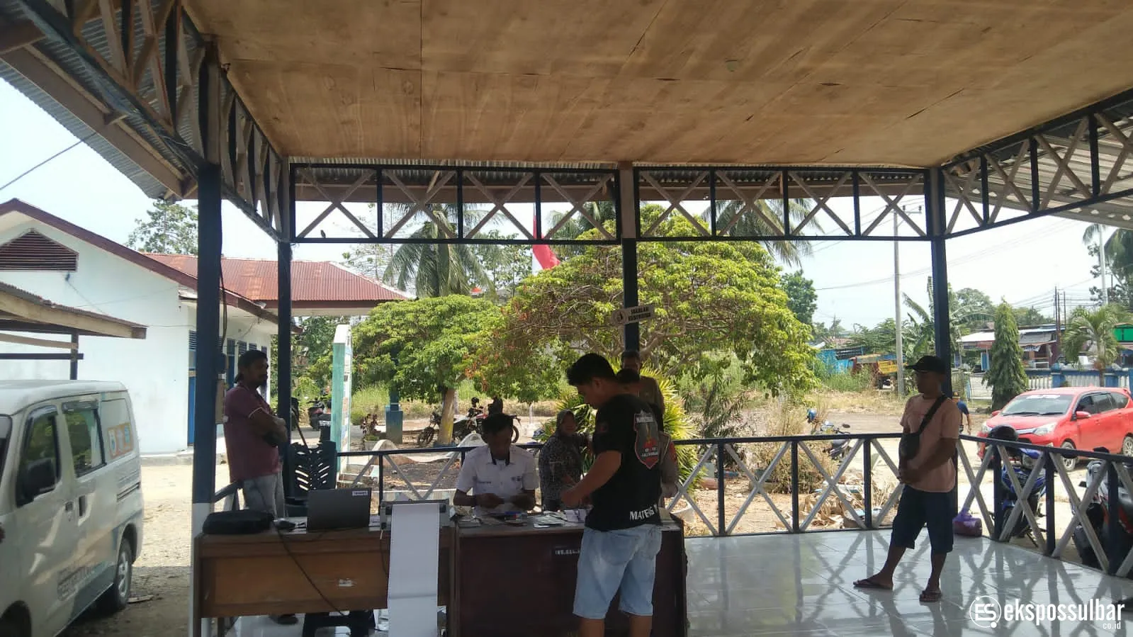 Samkel Sampaga Layani 28 Kendaraan, UPTD Pelayanan Pajak Mamuju Catat Penerimaan Rp22,1 Juta