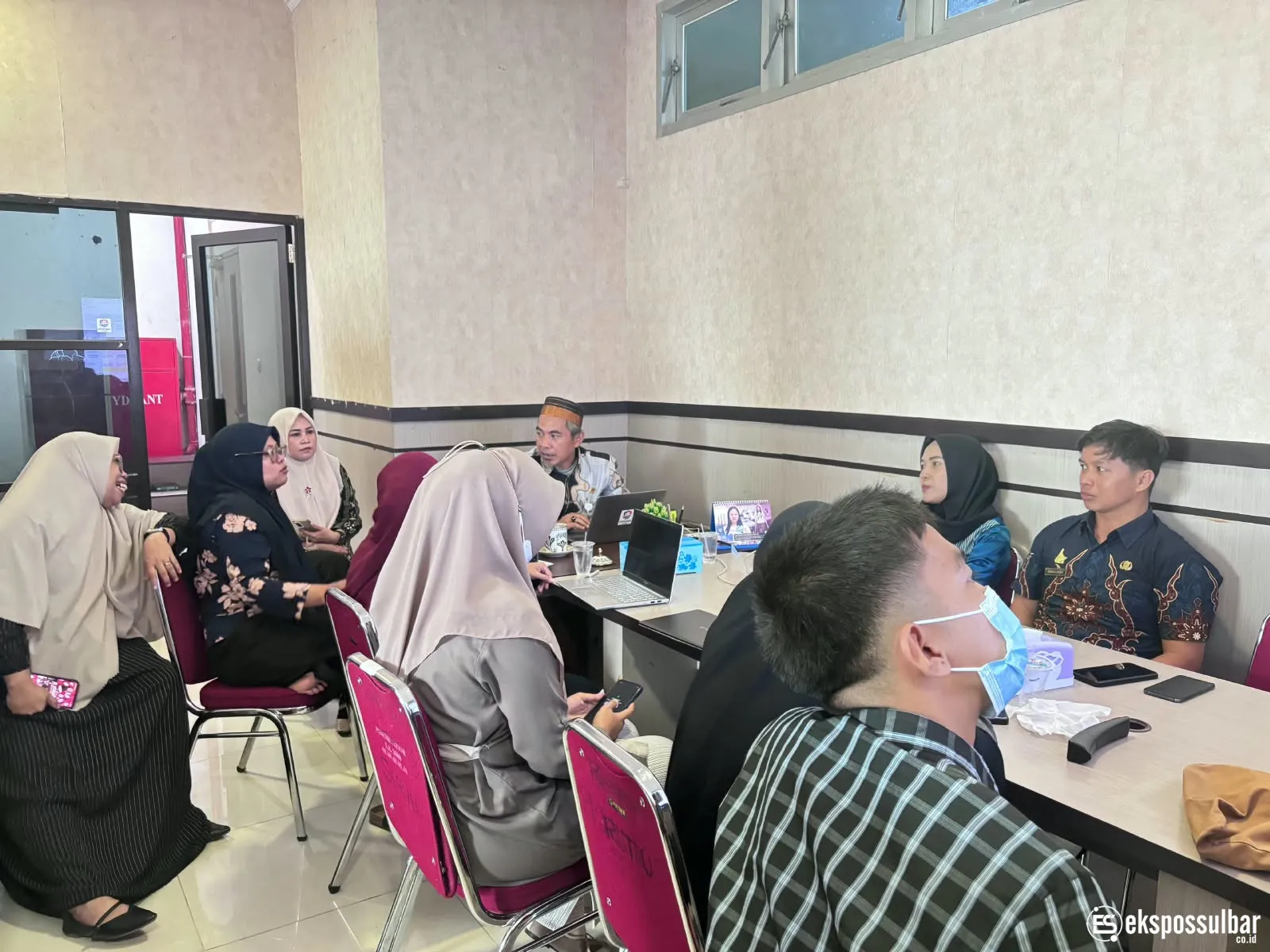 BPKAD Sulbar Terima Koordinasi Rekonsiliasi Gaji dan Tunjangan Pegawai Lingkup Sekretariat Daerah