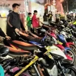 Tindak Lanjut Keluhan Warga, Polresta Mamuju Amankan 21 Motor Berknalpot Brong