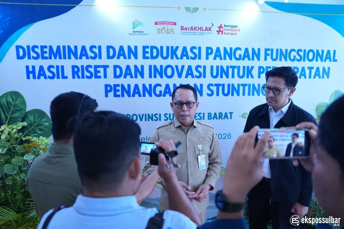 Tekan Stunting, Pemprov Sulbar Dorong Inovasi Pangan Fungsional