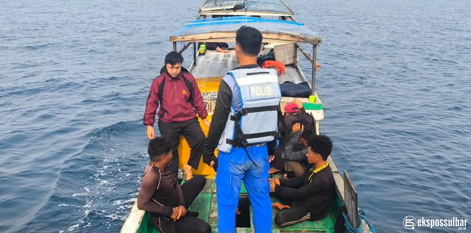 Sempat Terlibat Pengejaran, Polairud Polresta Mamuju Amankan Kapal Nelayan yang Gunakan Bius Sakaligus Sita Alat Hisap Sabu