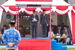 Gubernur Suhardi Duka Pimpin Upacara Sumpah Pemuda ke-98, Bacakan Pesan Menpora: Patriotik, Gigih, Berempati
