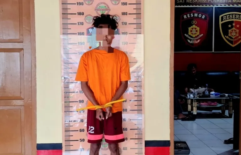 Sekali Tendang, Atlet Pencak Silat KO Jambret di Kalukku, Polresta Mamuju Apresiasi Keberaniannya