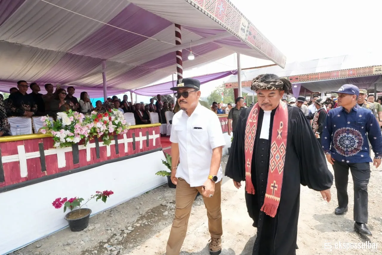 Jelang Kunjungan Wapres Gibran, Gubernur Sulbar Tinjau Lokasi Peringatan 100 Tahun Injil Masuk Tanah Kalumpang