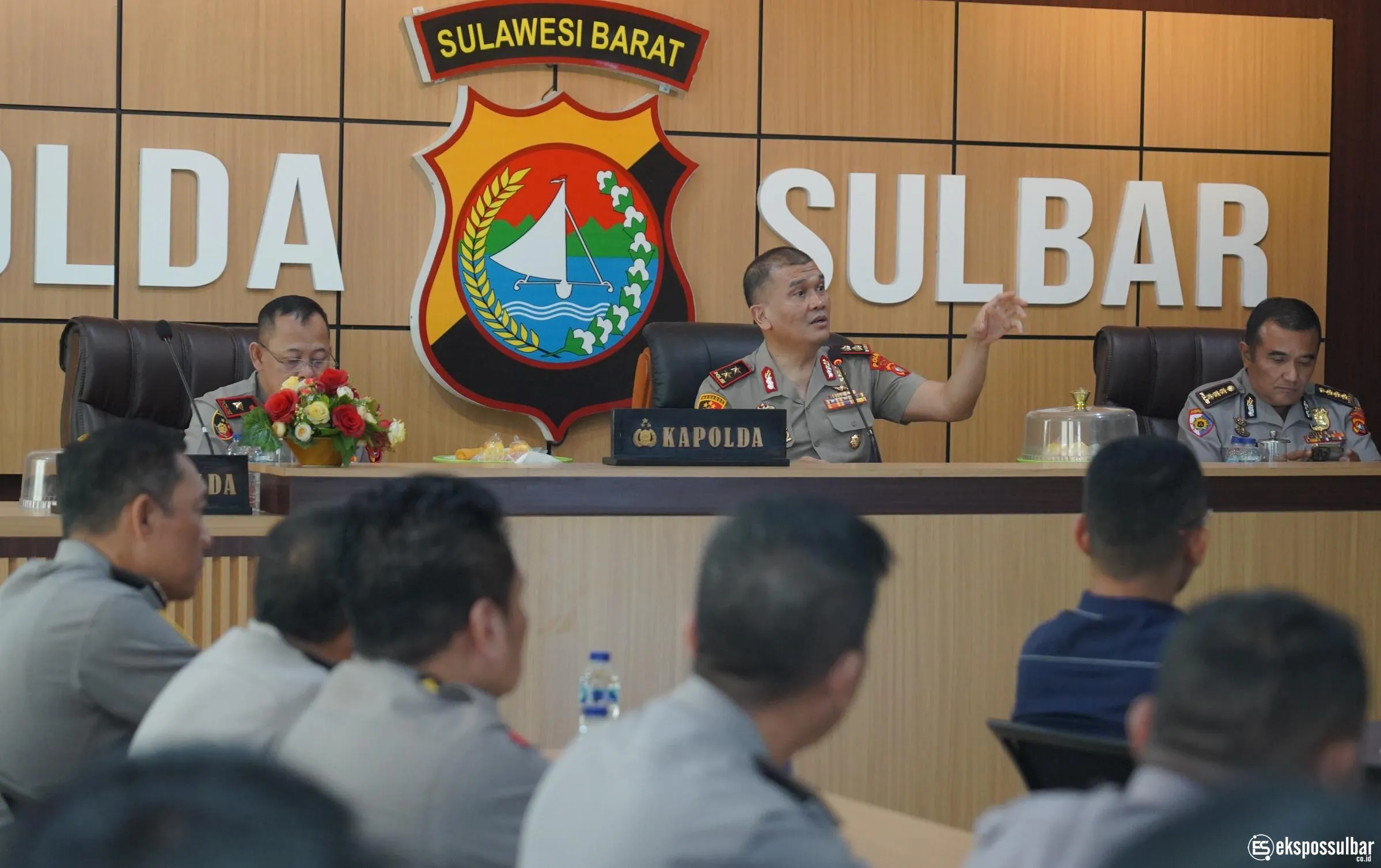 Pimpin Commander Wish, Kapolda Sulbar Irjen Pol Totok Suharyanto Tegaskan Disiplin dan Penguatan Kamtibmas