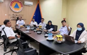 BPBD Sulbar dan BMKG Perkuat Koordinasi Hadapi Peralihan Musim, El Nino dan Potensi Bencana Hidrometeorologi