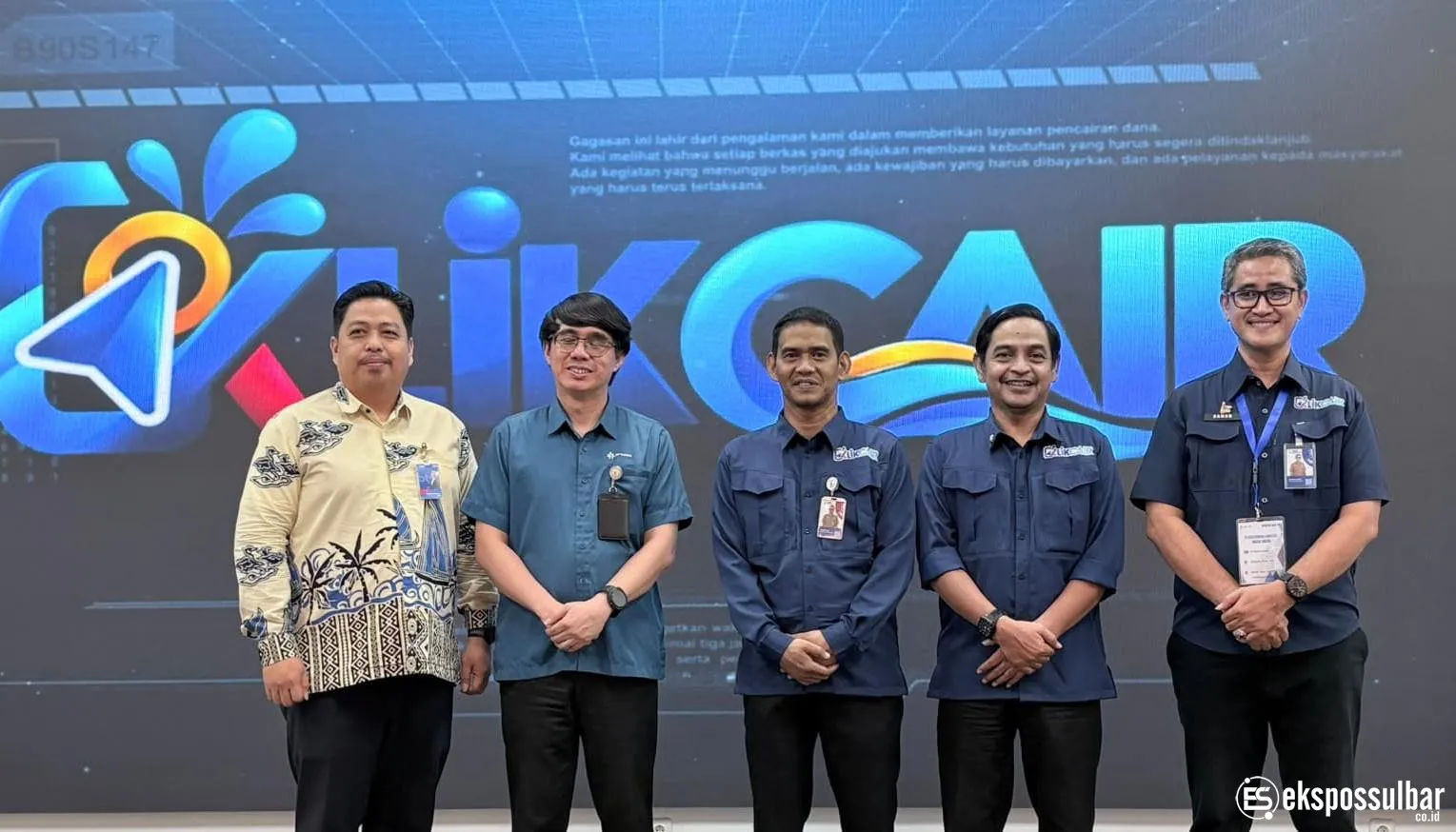 Asisten Administrasi Umum Setda Sulbar Launching KLIK CAIR, Dorong Percepatan Layanan Pencairan Dana