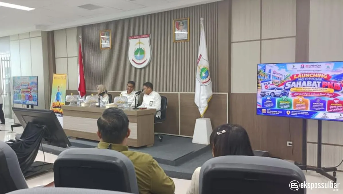 Badan Penghubung Sulbar Hadiri Sosialisasi Teknis Mekanisme Angsuran Mudah Pembayaran PKB bagi ASN