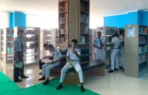 Tingkatkan Minat Baca Generasi Muda, 26 Siswa SMK Pelayaran Samudra Kunjungi Perpusip Sulbar