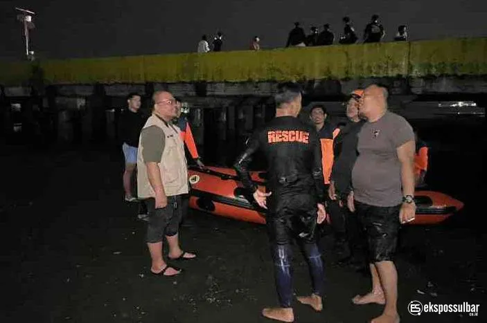 TRC BPBD Sulbar Bersama Tim Gabungan Temukan Korban Tenggelam di Mamuju