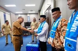 Apresiasi Pengabdian, Gubernur Sulbar Berangkatkan Umroh Lima Imam Masjid